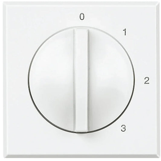 Selettore Rotativo Bticino Axolute HD4016 - 1 Via, 4 Posizioni, Design Elegante per Condizionatori