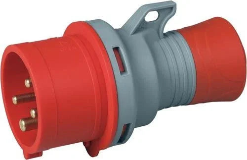Spina Mobile Bassa Tensione IP44 16A 380V 3P+T - Codice SKU 9214, Resistente e Sicura per Uso Industriale