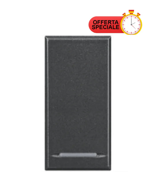 BTicino Invertitore 16A Basculante Axolute HS4054 – Design Moderno, Facile Installazione e Versatile