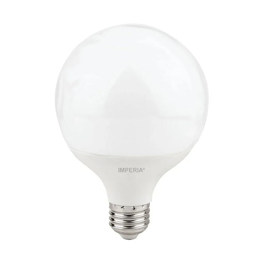 Imperia Led Maxisfera E27 16W 4000K - Lampadina Neutra, Alta Efficienza Energetica, Design Compatto