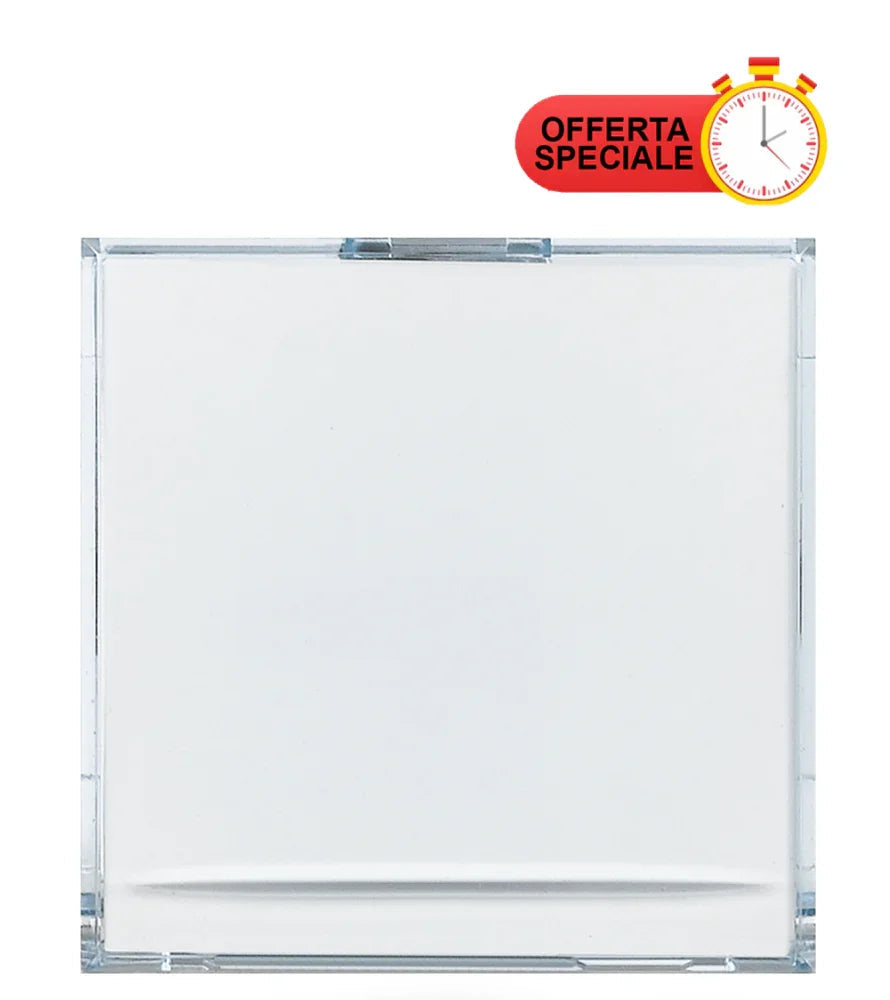 Pulsante Portanome BTicino Axolute H4040 - Design Elegante, Personalizzabile, 250Vac, 1 Contatto