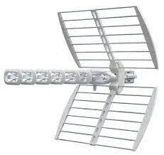 Antenna Digitale UHF RAELCOM AV10061 - Ricezione Ottimale Can 21-60, Guadagno 18dB, Design Direzionale