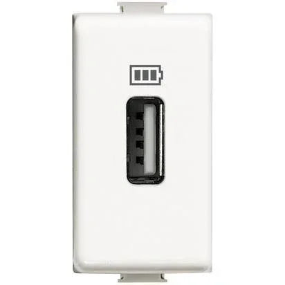 Caricatore USB MATIX AM5285C1 BTicino 5V 1500mA - Ricarica Veloce e Compatto per Smartphone e Tablet