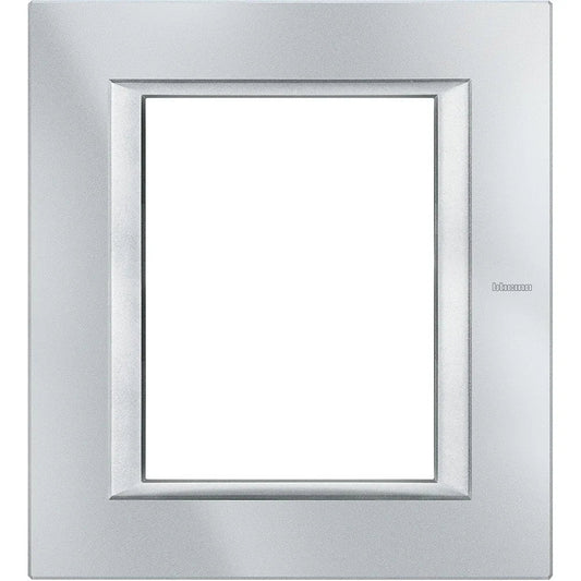 BTicino Axolute Placca 3+3 Moduli in Metallo - Design Elegante HA4826HC