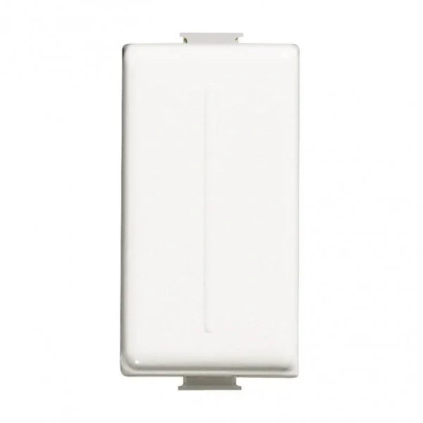 Bticino Matix AM5000 - Copriforo 1 Modulo (Falso Polo) Bianco
