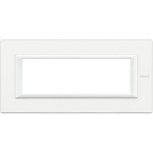 BTicino Placca Axolute 6P Bianco - Design Elegante e Alta Qualità - Codice SKU HA4806HD