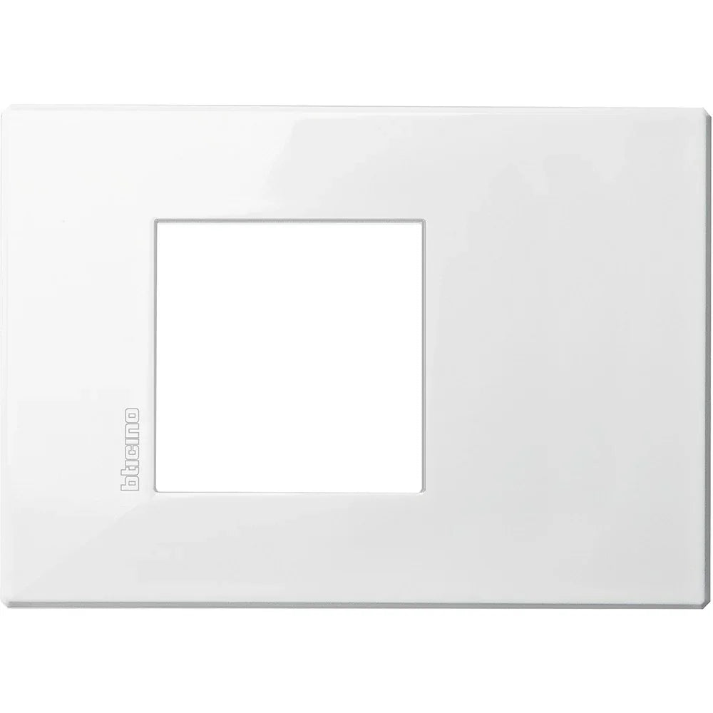 Bticino Axolute Air Placca 2 Moduli Bianco HW4819HD - Design Elegante e Funzionale in Metallo