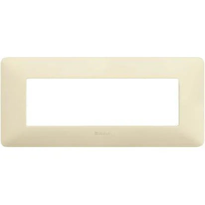 Placca BTicino Matix 6 Moduli Avorio AM4806BAV - Design Elegante, Alta Qualità e Resistenza