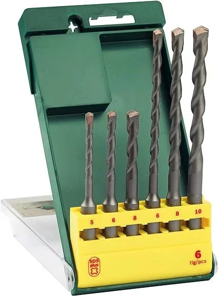 Set Punte Miste 6PZ SDS-Plus Bosch | Ideale Per Cemento - Codice SKU Inclusa