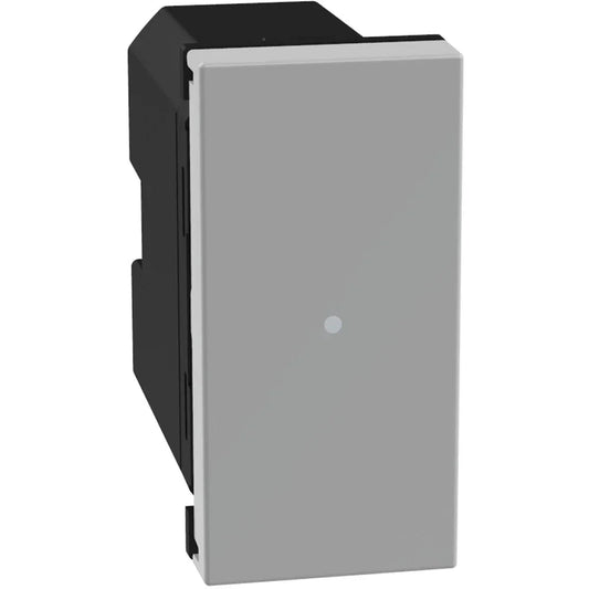 Comando Luci Wireless BTicino MatixGO Smart 1 Modulo Grigio JG4003CWI - Controllo Facile, Autonomia 8 Anni
