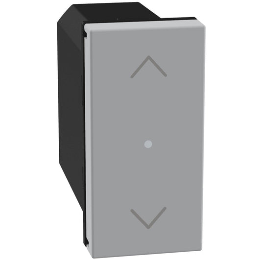 Comando tapparella connesso Bticino MatixGO Smart 1 modulo grigio JG4027C per il controllo tapparelle