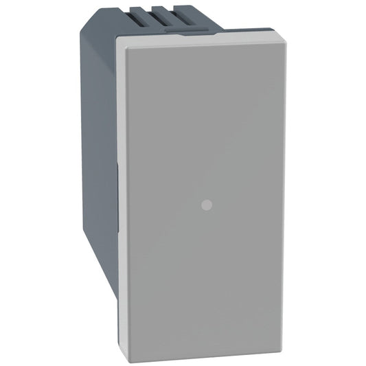 Modulo connesso Bticino MatixGO Smart, presa grigia per controllo remoto e monitoraggio consumi.
