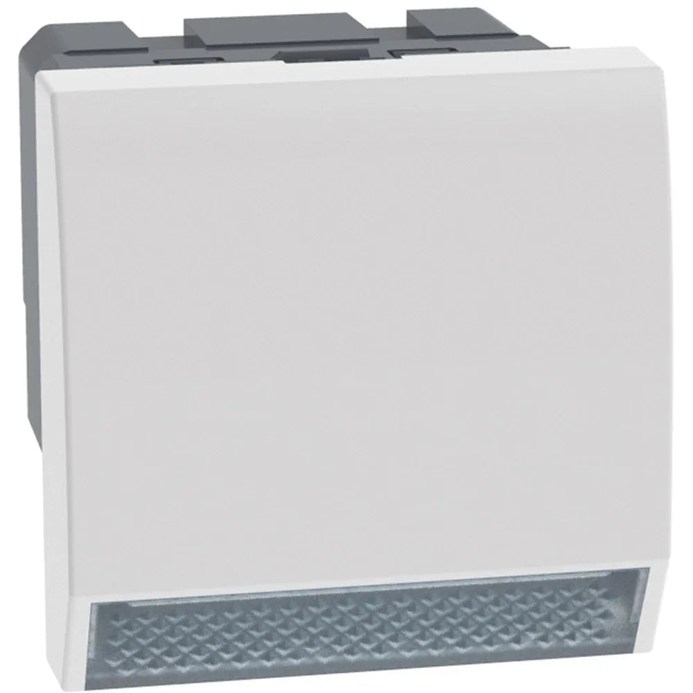 Segnapasso LED Luce Bianca BTicino MatixGO 12V 2 Moduli JW4382 - Design Moderno e Sicuro