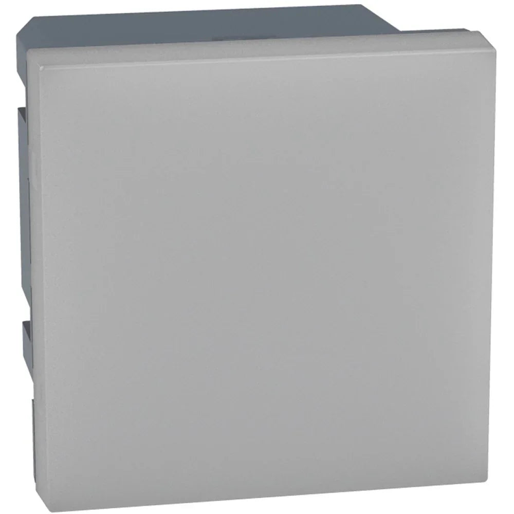 Portalampada Antibatterico BTicino MatixGO 12/24V - 2 Moduli - SKU J4370V12, Design Elegante e Alta Igiene
