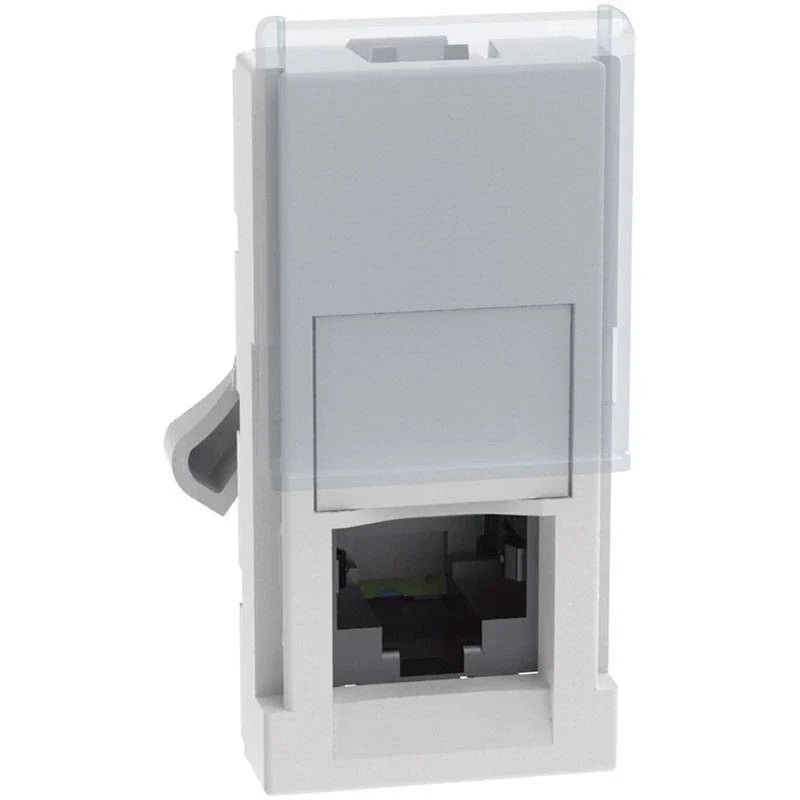 Presa Dati RJ45 UTP CAT5E 1 Modulo Bianco BTicino MatixGO - SKU JW4279C5E, Facile Installazione Toolless IDC