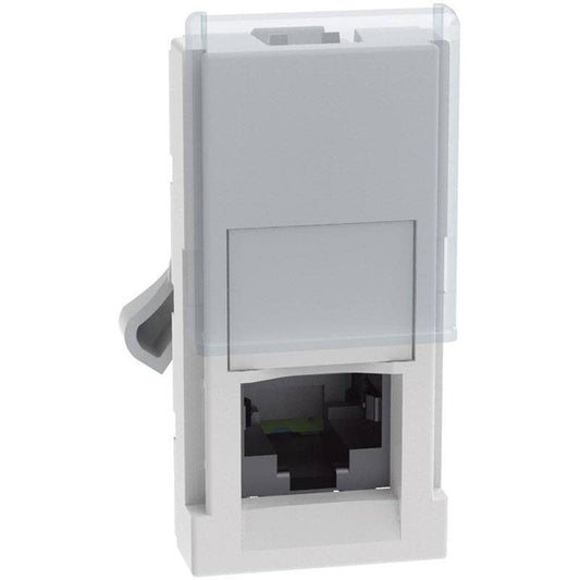 Presa Dati RJ45 Bticino MatixGO UTP CAT5E 1 modulo bianca per installazioni elettroniche di rete.