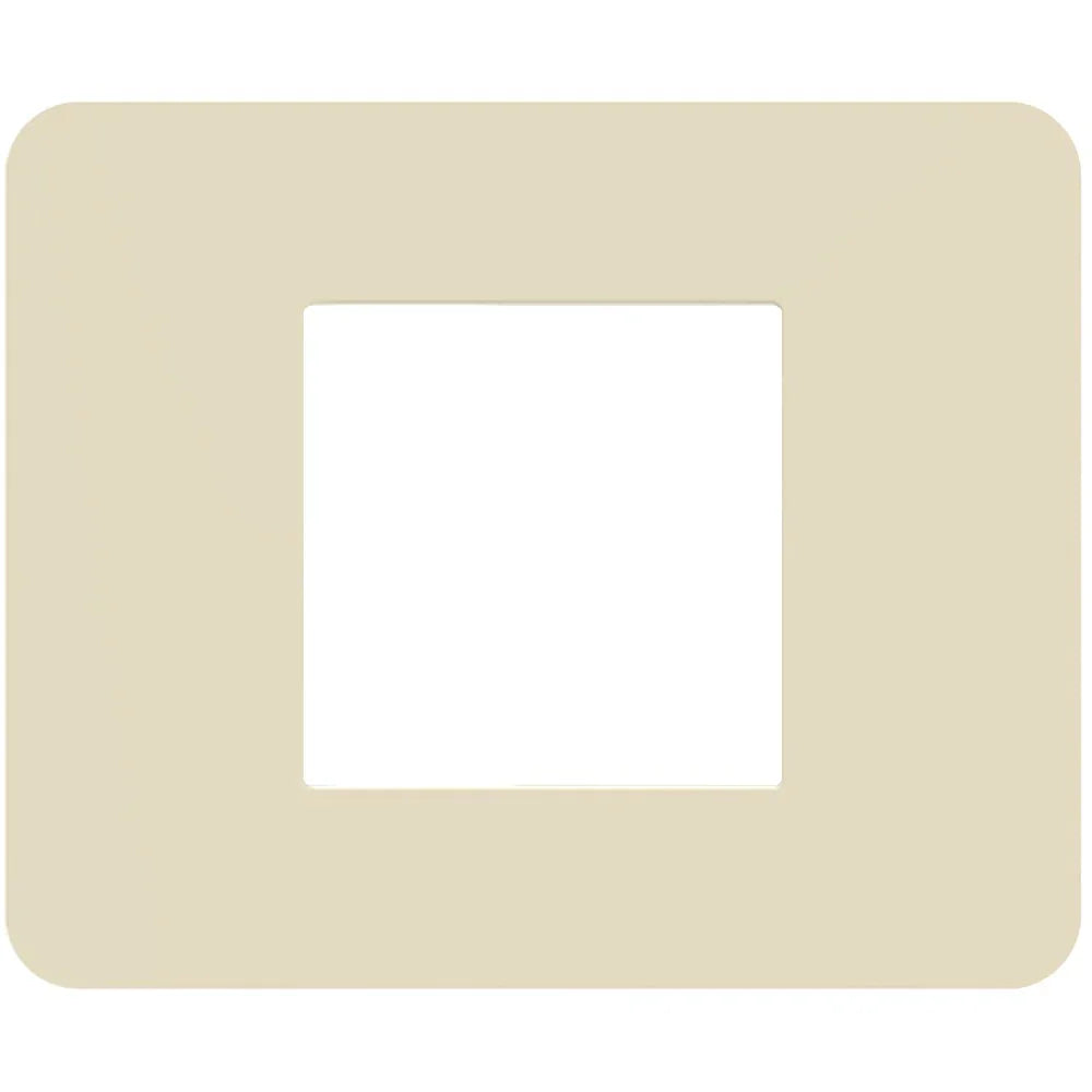 Pannello BTicino MatixGO 2 Moduli Avorio - Codice SKU JA4802TI, Tecnopolimero Resistente, Facile Installazione