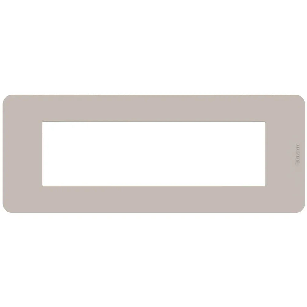 Placca BTicino MatixGO Tones 7 Moduli Sand JA4807TS - Design Elegante e Resistente