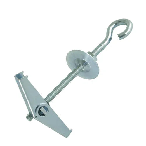 Tassello A Farfalla Gancio Aperto NOBEX COD. 3834 - 12mm, Facile Installazione, 100 Pezzi - Versatile e Robusto