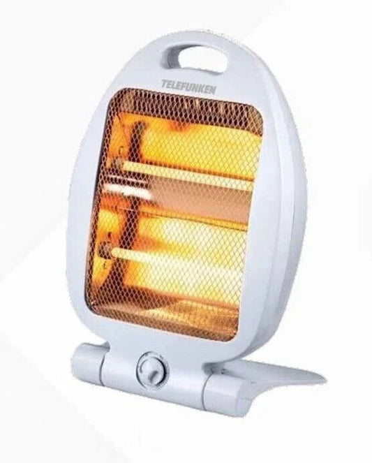 Stufa Al Quarzo Telefunken 400/800W M08228 | Design Moderno, Sicurezza Antiribaltamento, Riscaldamento Efficiente