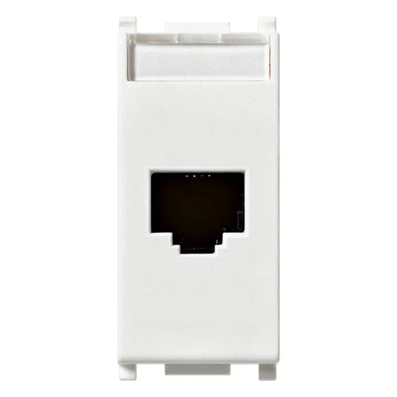 Presa Dati RJ45 Vimar Plana Netsafe Cat5e UTP 14339.11 - Installazione Facile, Design Elegante, Alta Compatibilità