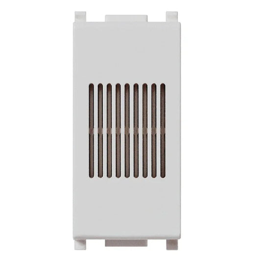 Vimar Plana Suoneria 12V 14370 - Design Elegante e Funzionale con Volume 70 dB, IP40