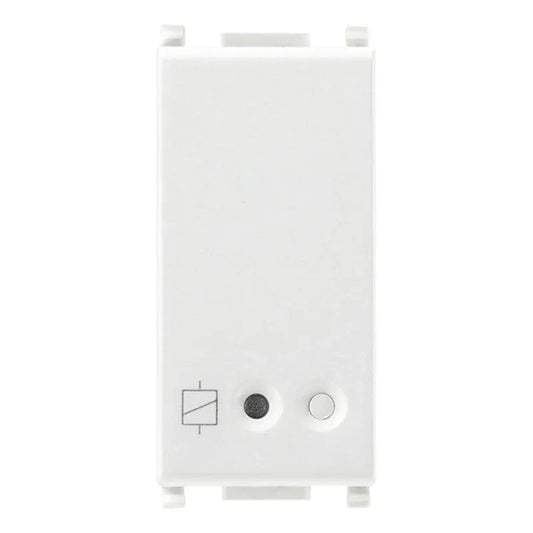 Attuatore Connesso IoT Vimar Plana 16A Bianco - SKU 14593 con Bluetooth e Zigbee, LED RGB Regolabile