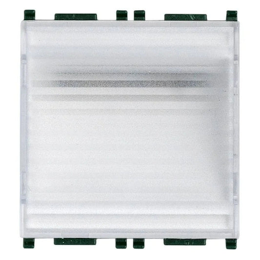 Torcia Di Emergenza Vimar Plana 2 Moduli 14397 - Led Alta Efficienza, Batteria Ricaricabile, Autonomia 2,5 Ore