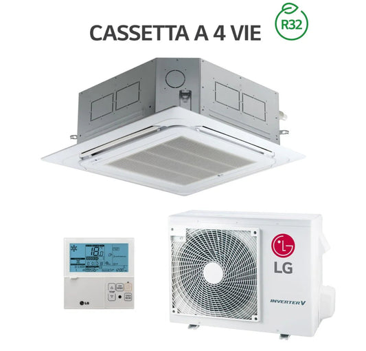 Climatizzatore LG Inverter CT24F.NB0 24000 BTU A++ R32 Wi-Fi Optional, Pannello Incluso, Pompa di Calore
