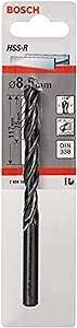Punta CIL D 8,5 HSS-R Bosch - Acciaio Super Rapido, Foratura Metallo, Cod. 2608596802