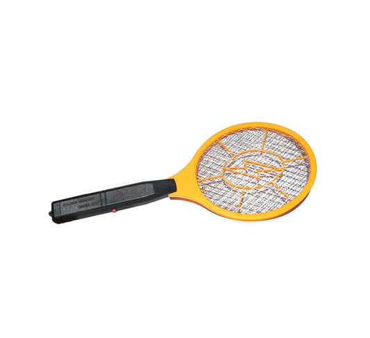 Racchetta Killer Anti-Insetti Arancione ZH-M008 - Uccide Insetti Al Contatto, Design Ergonomico