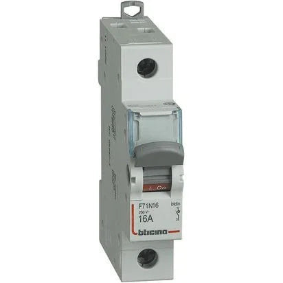 Sezionatore Accessoriabile BTicino F71/16N - 16A Monofase 1P, Installazione Facile e Sicura