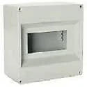 Centralino Parete 6/12 Moduli 8 Porte - FAEG, Tecnopolimero Isolante, IP40, Grigio RAL 7035