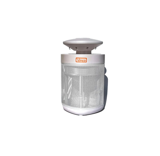 Vinco - MK-062 Insetticida Elettrico con Luce LED UV 6W, Cattura Insetti Sicura e Efficiente