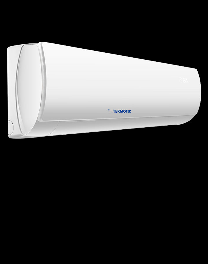 AirPlus Termotek inverter air conditioner, stylish and energy-efficient design, model C9+C9+C12, 9000-12000 BTU.