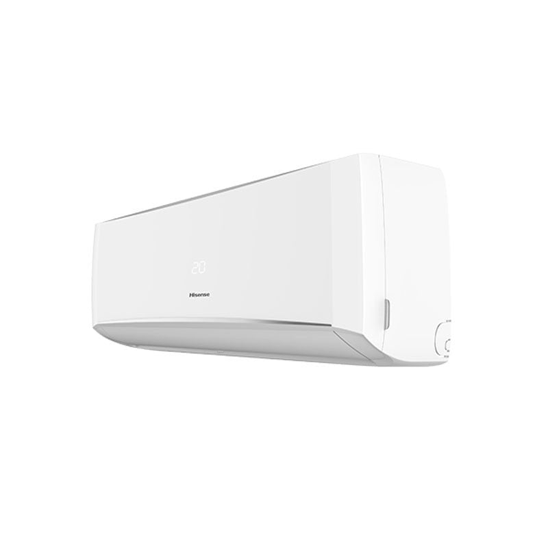 Climatizzatore Hisense Hi Comfort 9000 Btu inverter R32, design elegante e moderno per ambienti freschi.