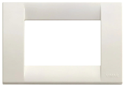 VIMAR Placca Classica 3M Bianco Idea - Codice SKU 16743.04, Design Elegante e Facile Installazione