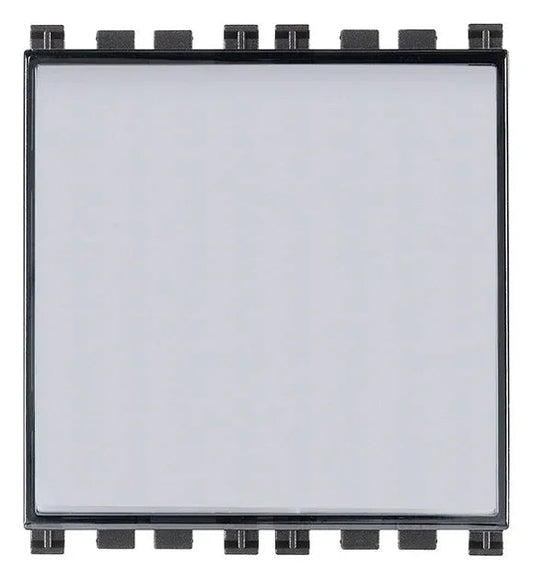 Pulsante Targhetta VIMAR 1P NO 10A Grigio - SKU 19050, Facile Installazione e Design Elegante
