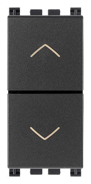 VIMAR Due Pulsanti Interbloccati NO+NO 10A Grigio - Sicurezza e Affidabilità SKU 19062