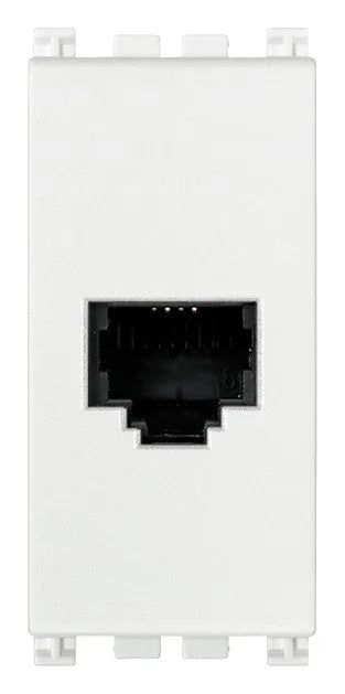 Presa RJ11 6/4 Bianco VIMAR 19320.B - Installazione Facile, Design Compatto e Affidabile