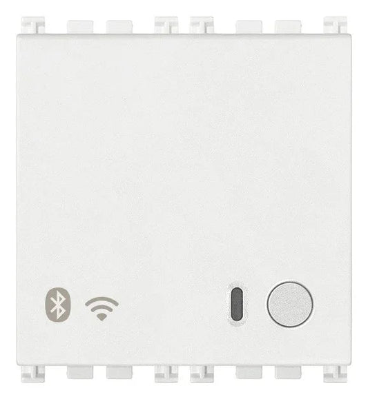 VIMAR Gateway IoT 2M Bianco - 19597.B, Connettività Bluetooth e Wi-Fi, Controllo Vocale con Alexa e Google Assistant