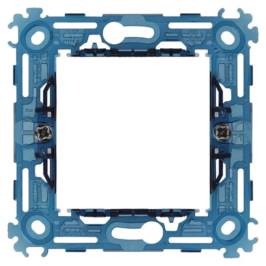 Supporto 2M VIMAR Con Griffe INT71 - Codice SKU 19602, Installazione Facile e Robusta