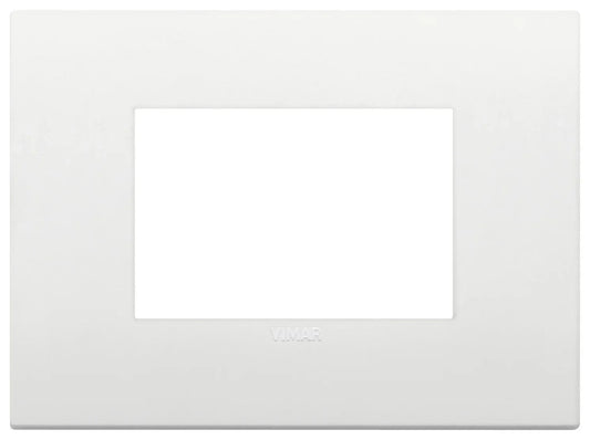 VIMAR Placca Classic 3M Bianca SKU 19653.74 - Elegante e Facile da Installare per Tre Moduli
