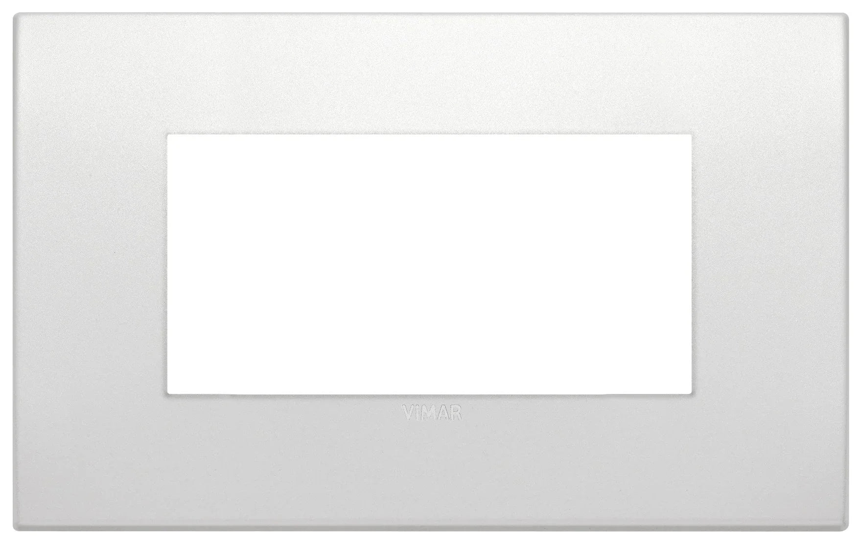 VIMAR Placca Classic 4M Perla Matt - Elegante Finitura 19654.05, Installazione Facile, Design Versatile