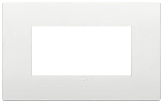 Placca VIMAR Classic 4M Bianco - SKU 19654.74, Tecnopolimero Resistente, Design Moderno