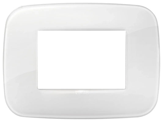 Placca Round 3M Reflex Ghiaccio VIMAR - SKU 19683.66, Design Moderno, Resistente e Facile da Installare