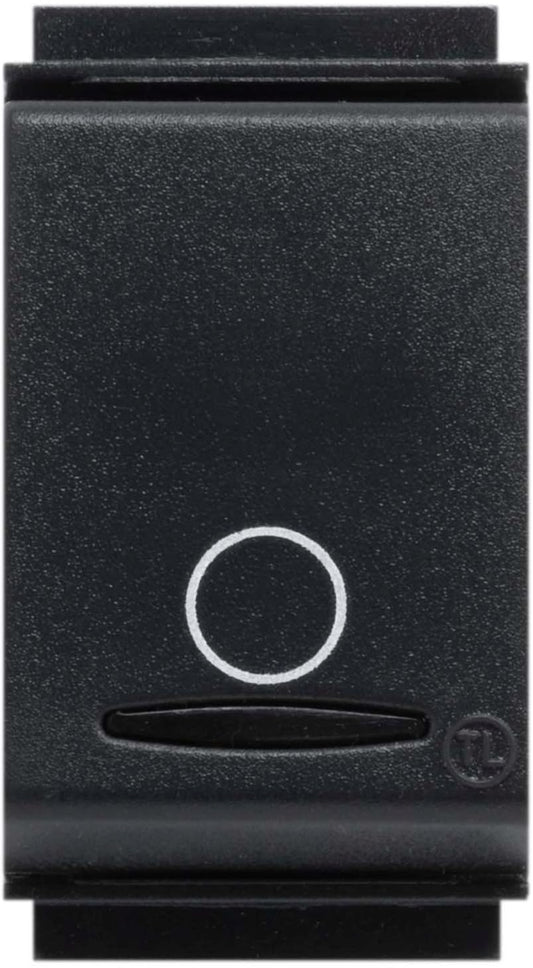 Pulsante Unipolare Luminoso FEB 2018/TL - Compatibile Bticino Living Classic