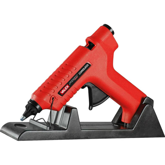 Valex Pistola Termocollante Cordless 80W, SKU 1454049 - Colla a Caldo Senza Fili, Ergonomica e Precisa