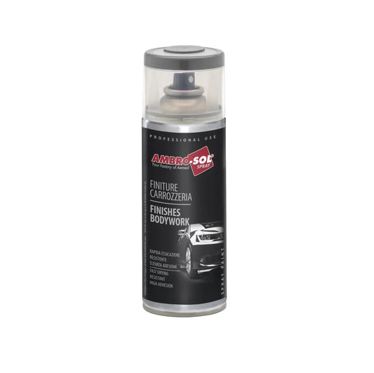 Ambro-Sol Smalto Finiture Carrozzeria 400ml - Alluminio Ruote Resistente e Veloce Asciugatura