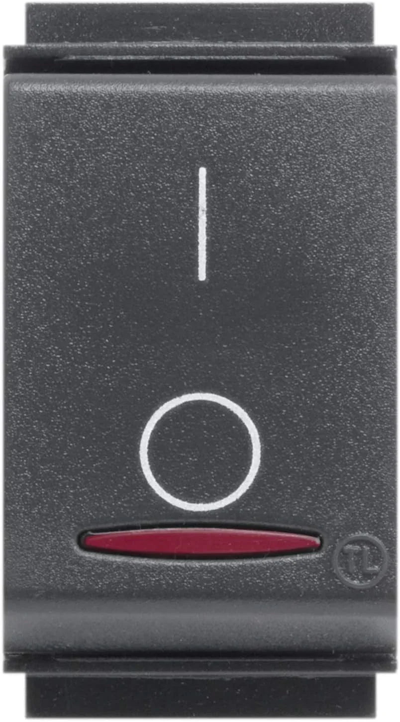 Interruttore Bipolare Luminoso 16A FEB 2015/TL - Compatibile Bticino Living Classic